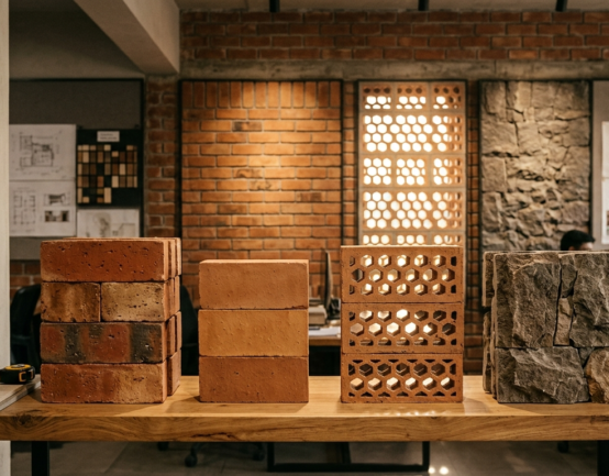 terracotta bricks